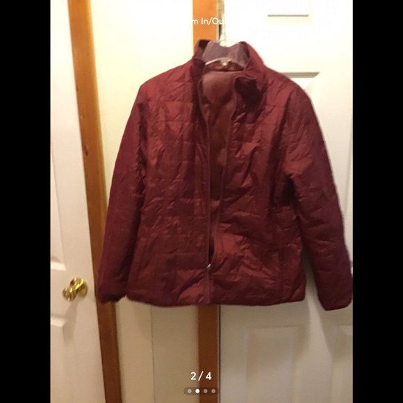 Quilted reversible leather jacket - Picture 4 of 4